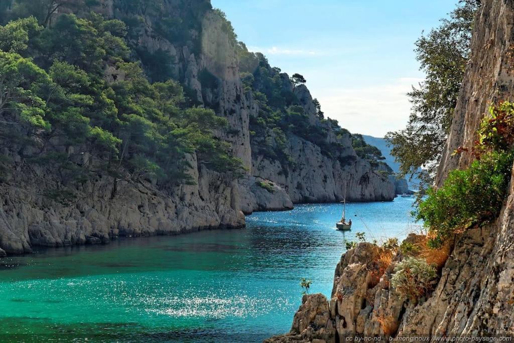 La Savinienne De Cassis- 5Mn Port Plage Face Mer Exterior foto